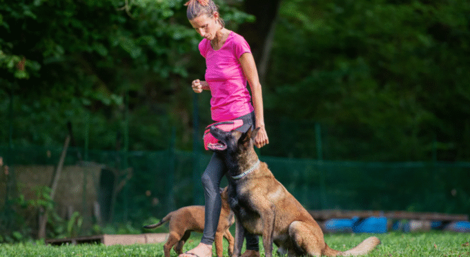 Working Dog Training Builds Reliable Performance Pressure Working dog training